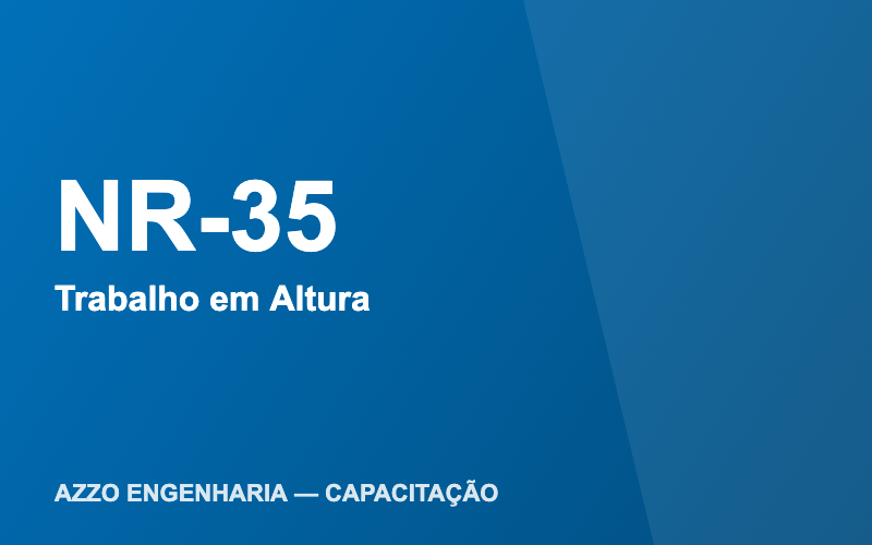 NR-35 – Trabalho em Altura